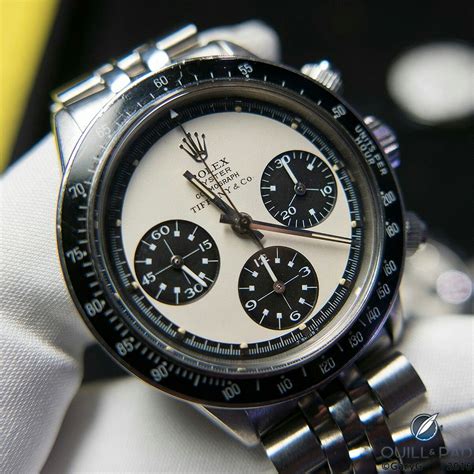 rolex daytona paul newman tiffany|who bought paul newman's rolex.